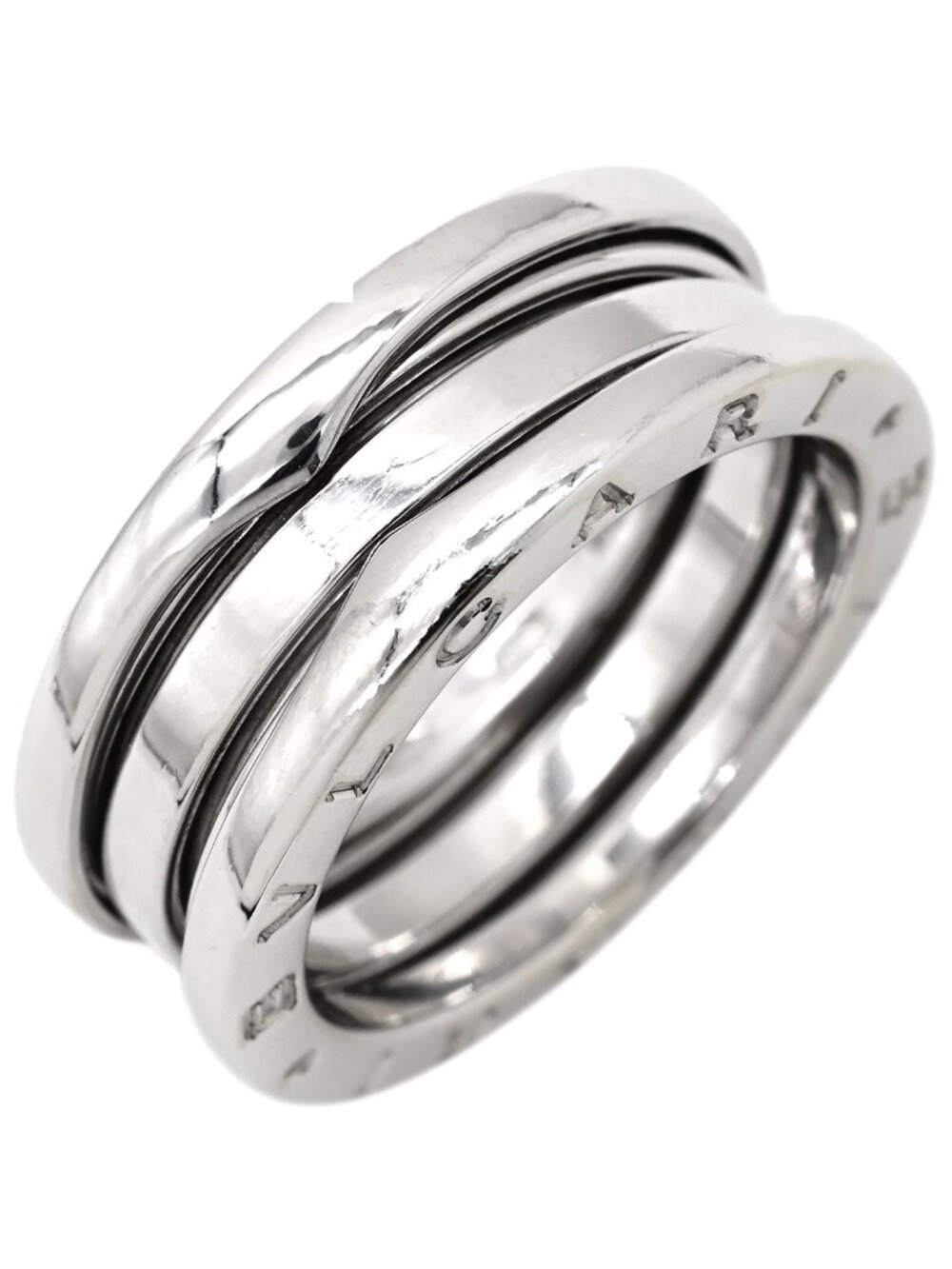 Bvlgari Ring B.zero1 Band White Gold 56 750